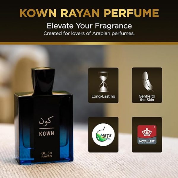 ⁦عطر كون للنساء والرجال من ريان - او دي بارفان، 100 مل، من رايان⁩ - الصورة ⁦5⁩